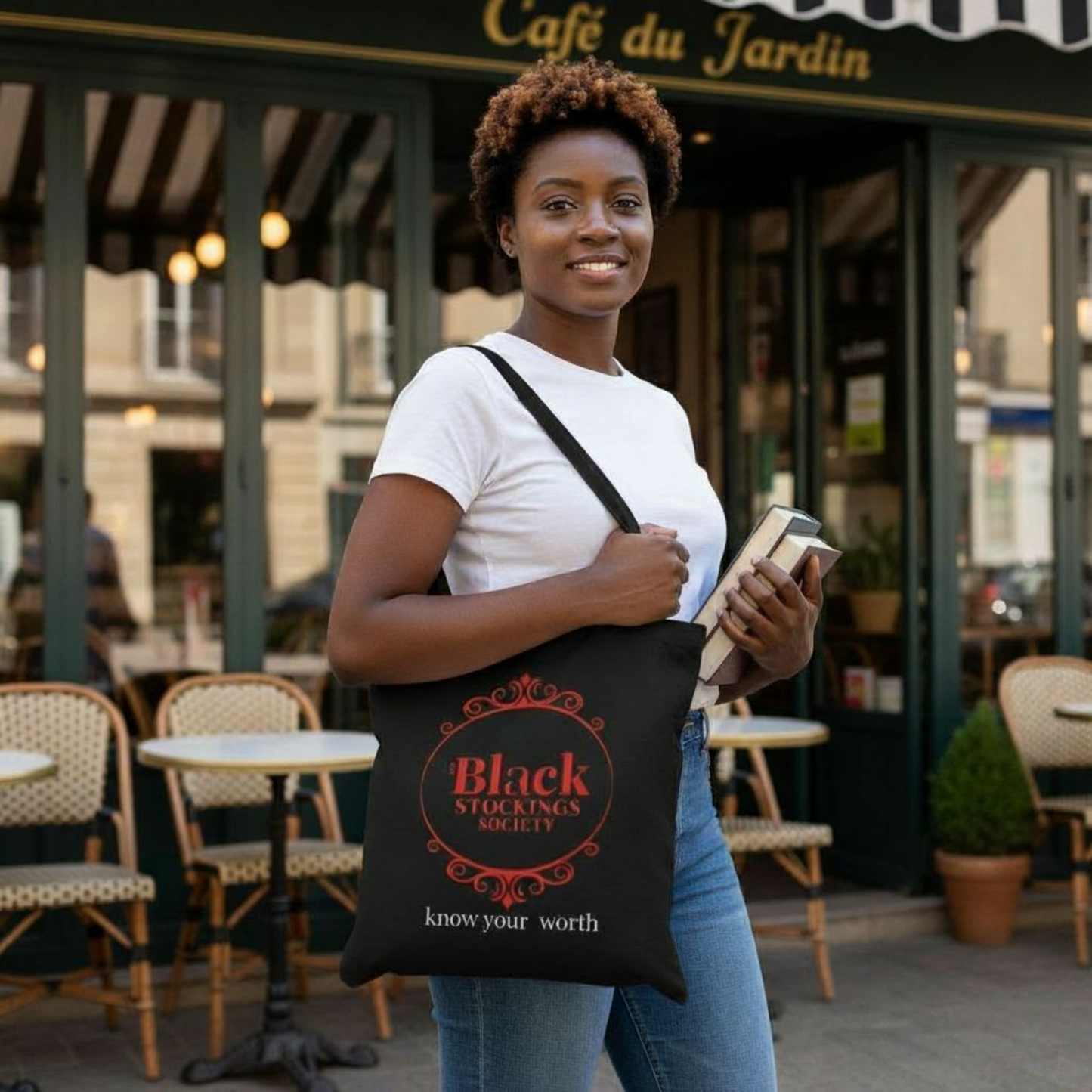 The BSS- Know Your Worth Eco Tote Bag