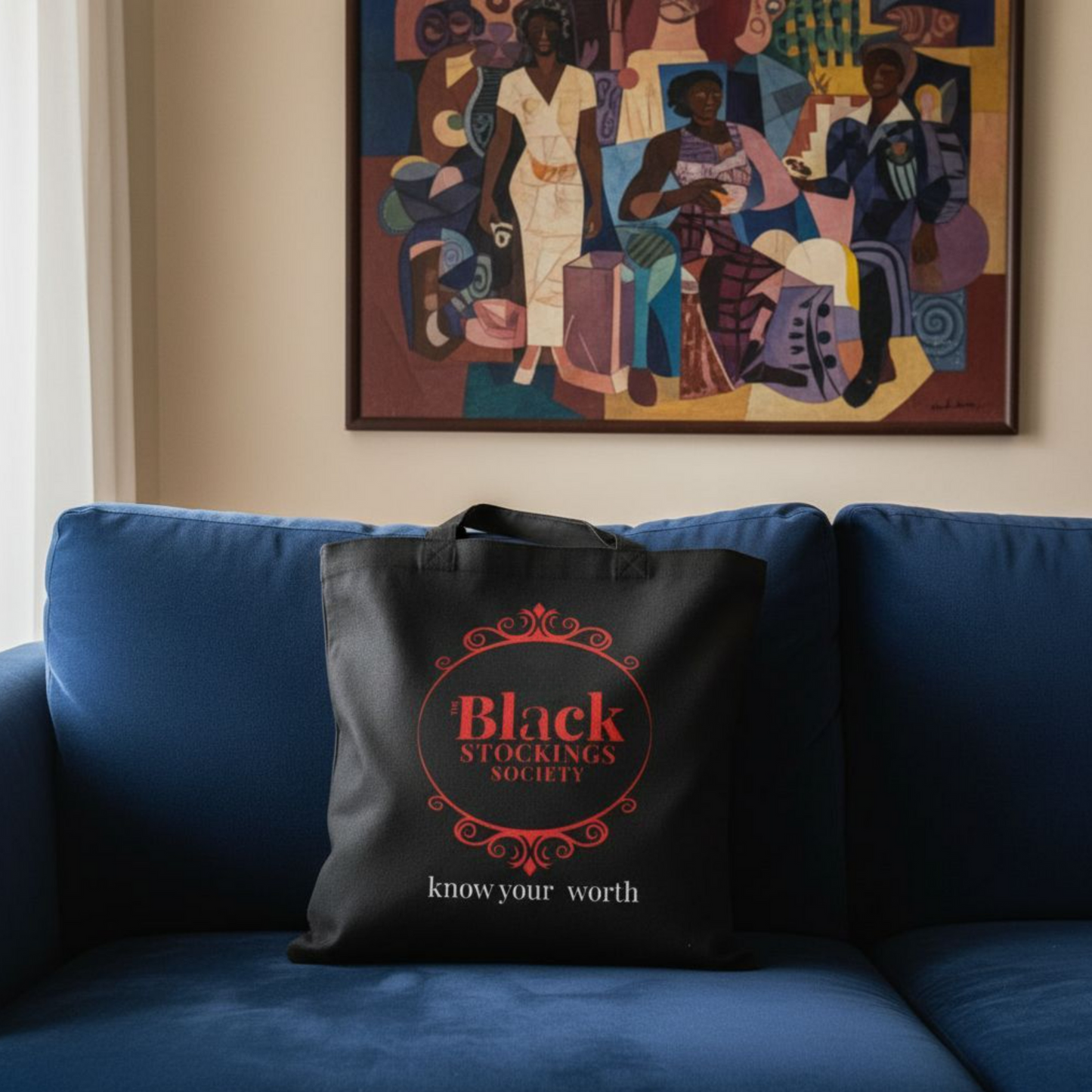 The BSS- Know Your Worth Eco Tote Bag