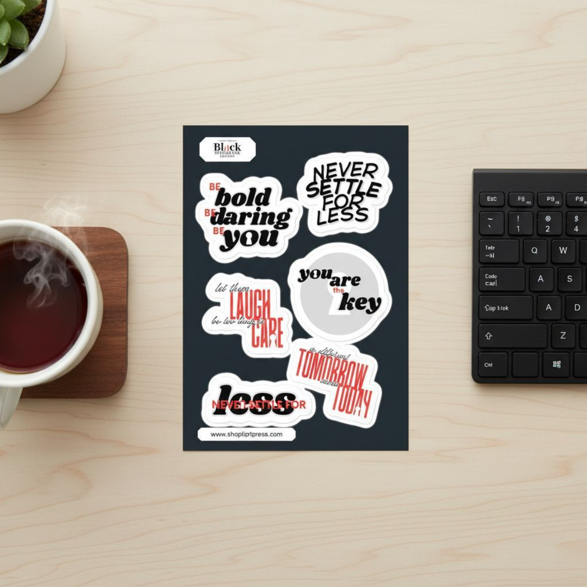 The BSS-Statements Sticker sheet